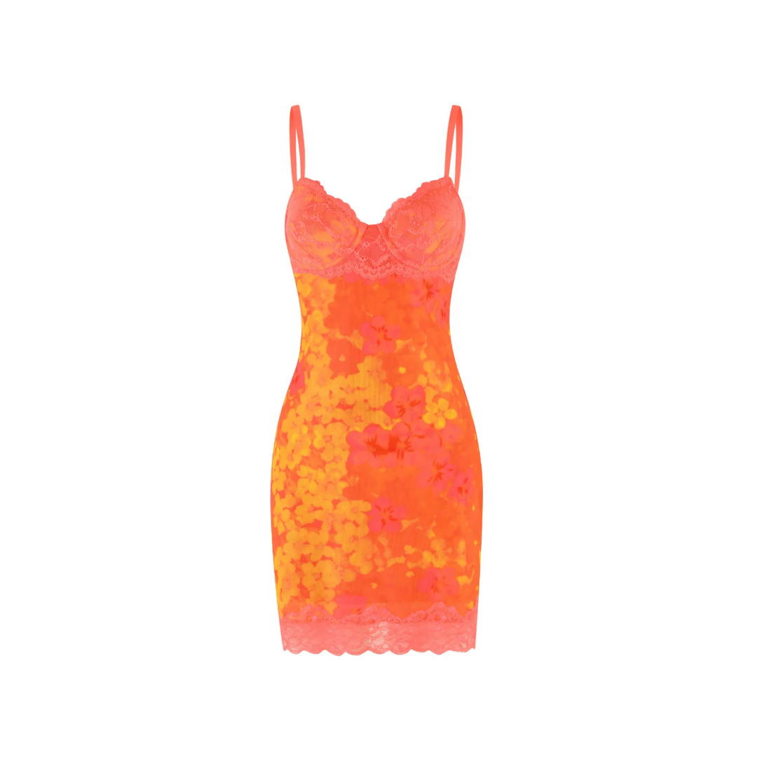 " ALMA MESH LACE DRESS "