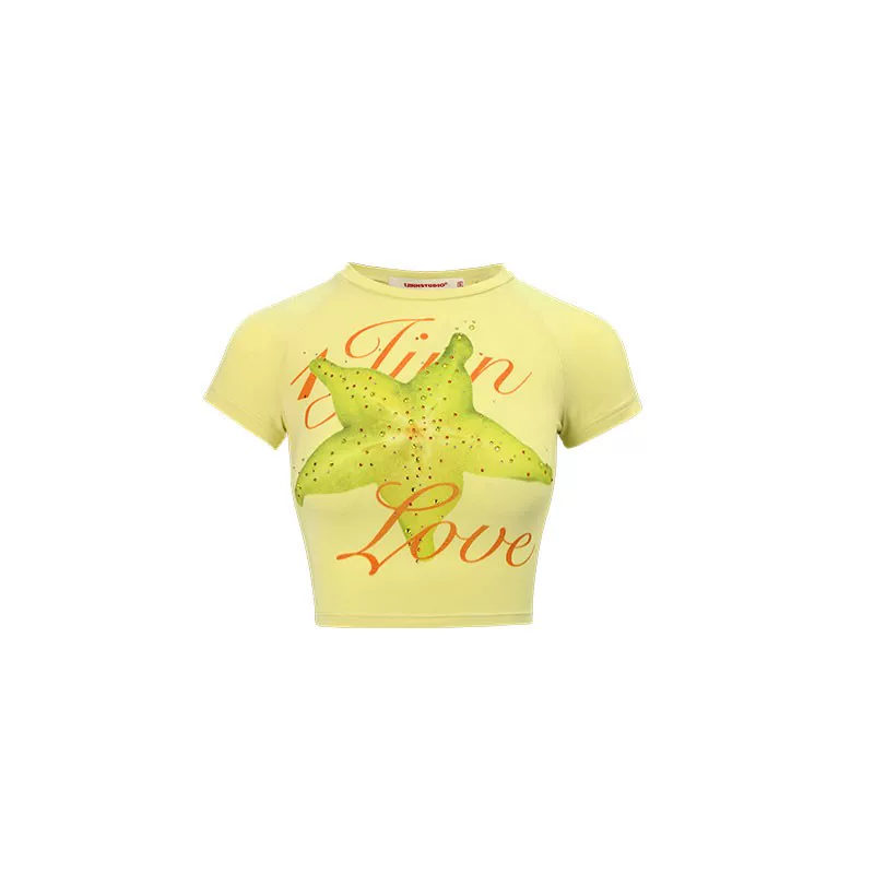 " FRUITY ISLAND BABY TEE " (MULTI-COLORWAYS)